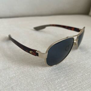 Costa Polarized Rose Gold, Tortoise, Grey Sunglasses